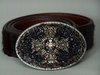 One of a kind Black Cross buckle